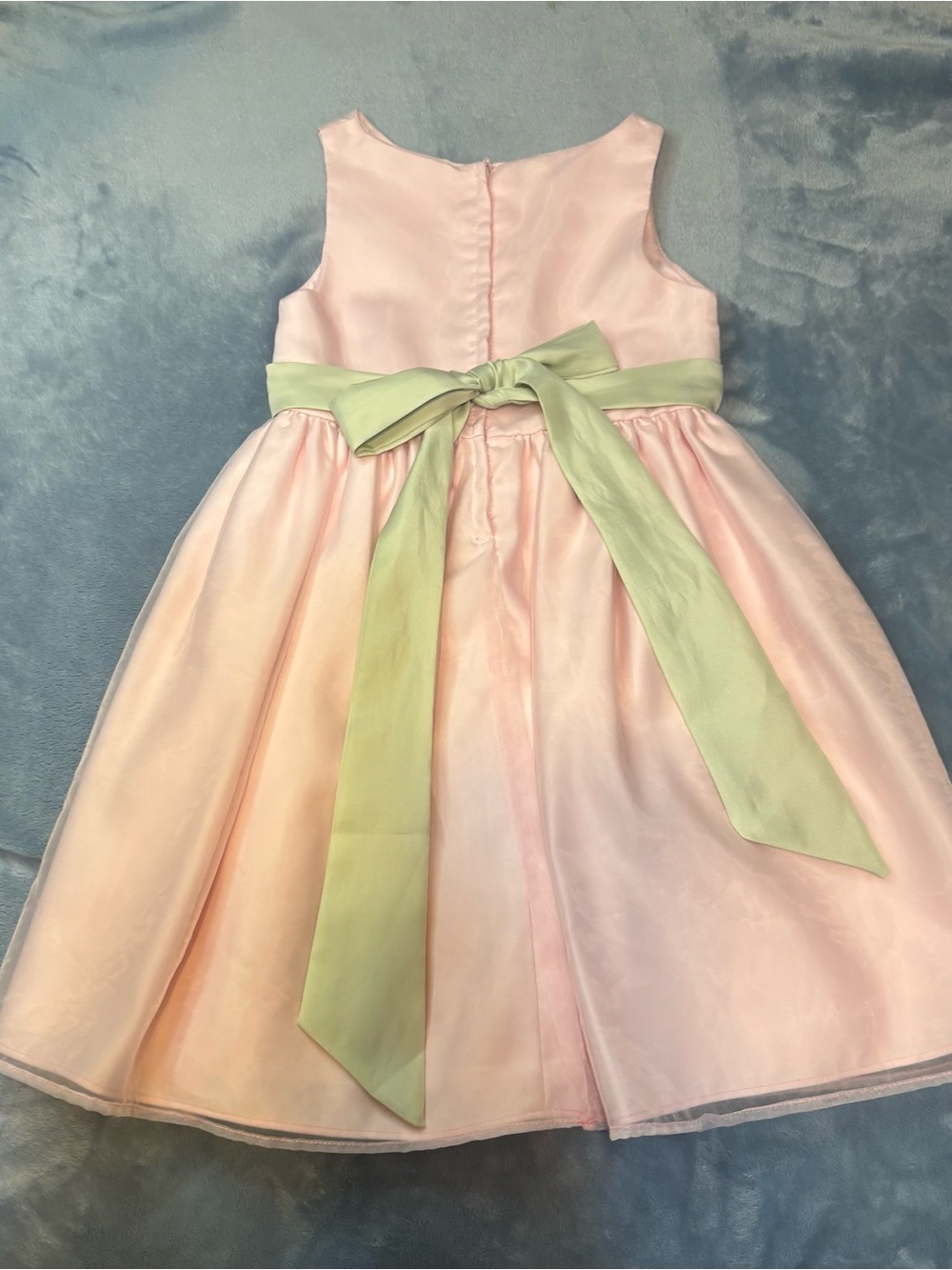 🌟Girls 4T Sugar Plum Flower Sash Girls' Dress - Picture 2 of 4